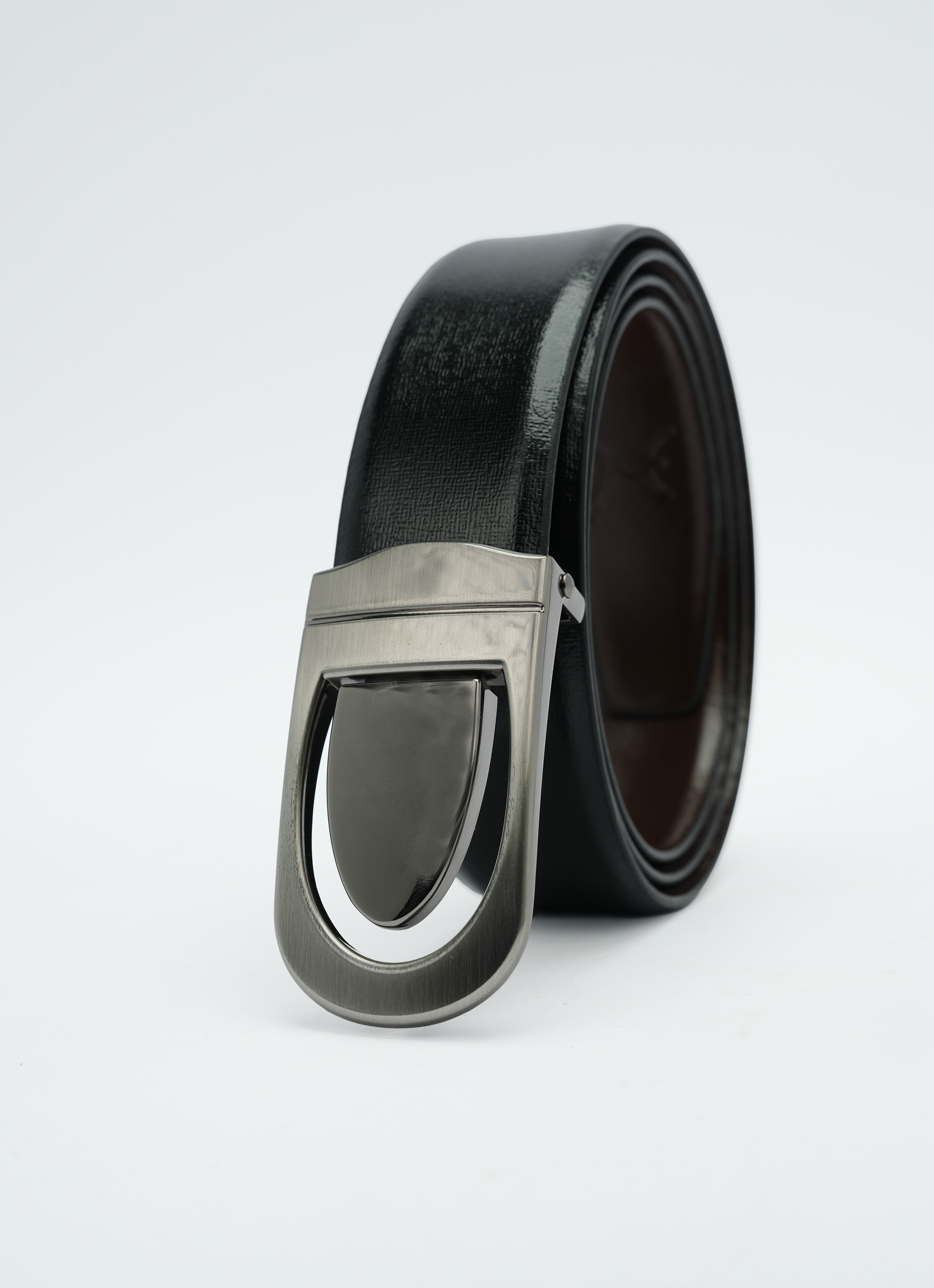 Ladies Formal Pin Lock Belt - Black | Coffee Brown
