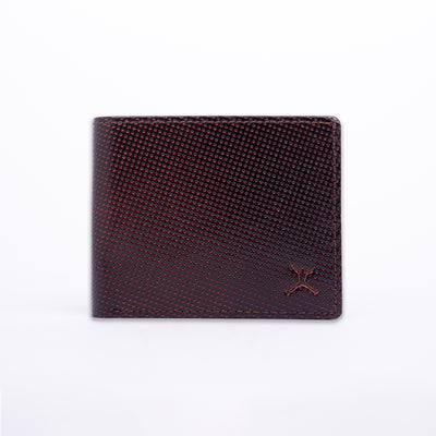 Genuine Leather RFID Wallet - Brown