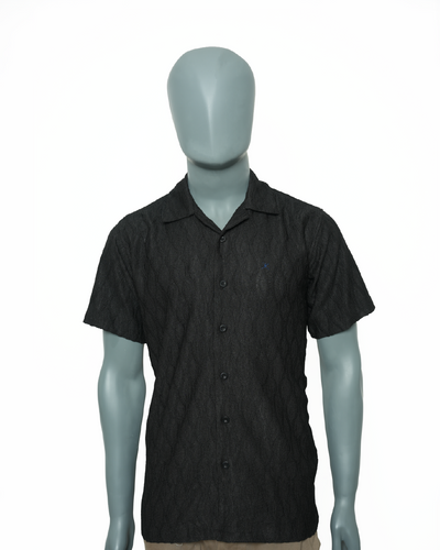 Slim Fit Plain Shirt - S/S