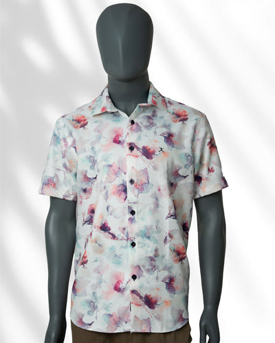 Slim Fit  Printed Shirt - S/S