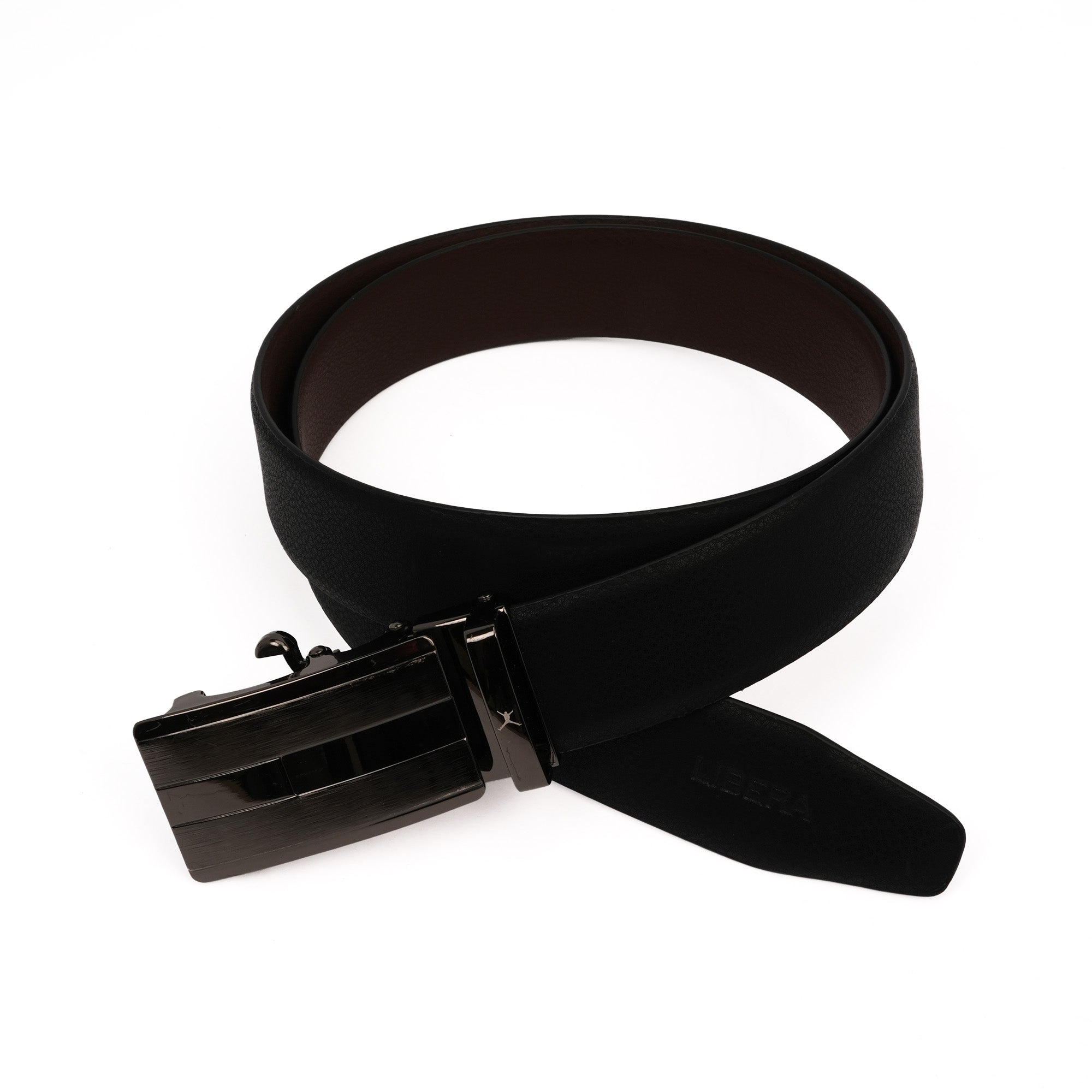 Genuine Leather Auto Lock Belt - Black | Brown