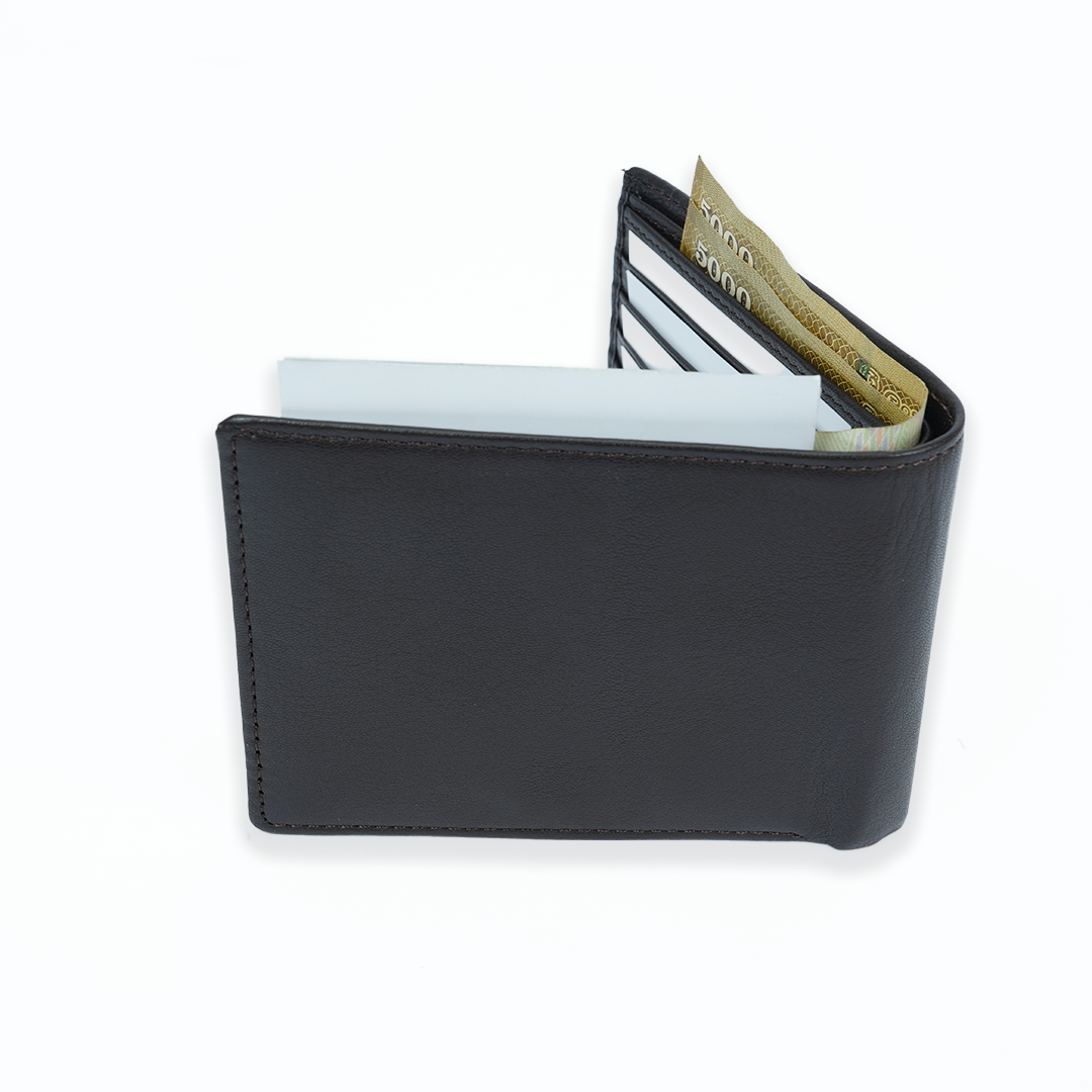 Genuine Leather RFID Stripe Edition Wallet