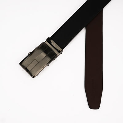 Genuine Leather Auto Lock Belt - Black | Brown