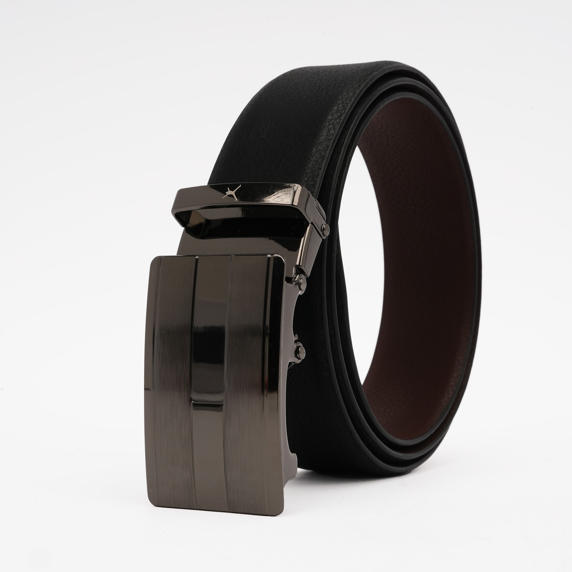Genuine Leather Auto Lock Belt - Black | Coffee Brown