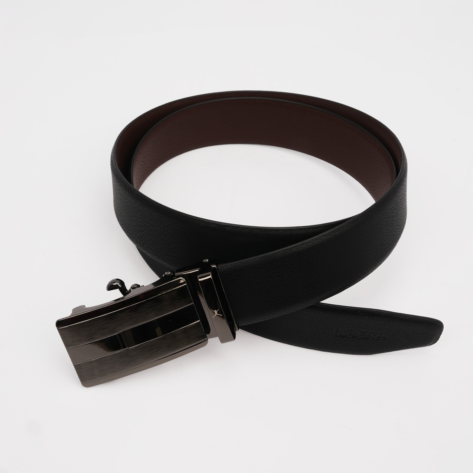 Genuine Leather Auto Lock Belt - Black | Coffee Brown