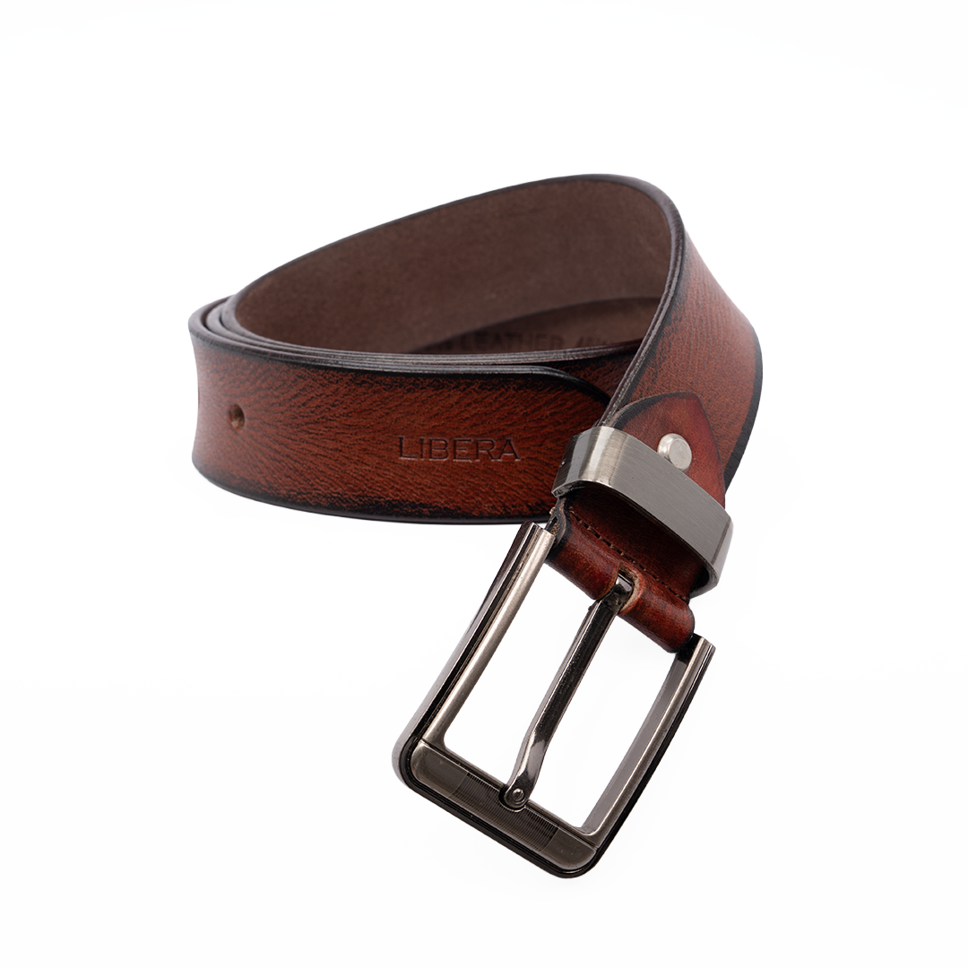 Italian Leather Gents Casual Belt