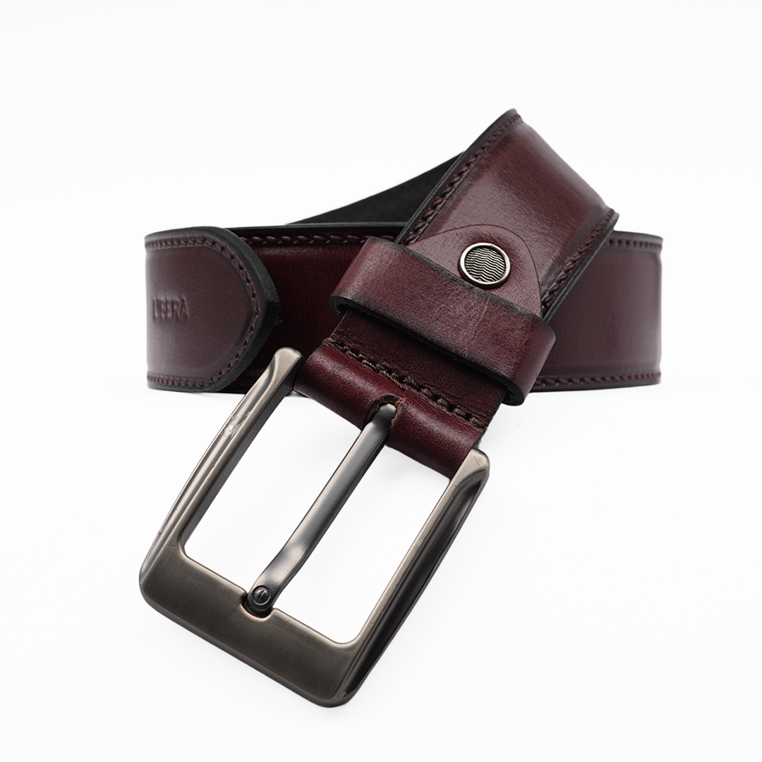 Italian Leather Gents Casual Belt