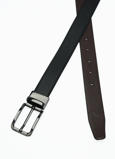 Ladies Formal Standard Lock Belt - Black | Coffee Brown