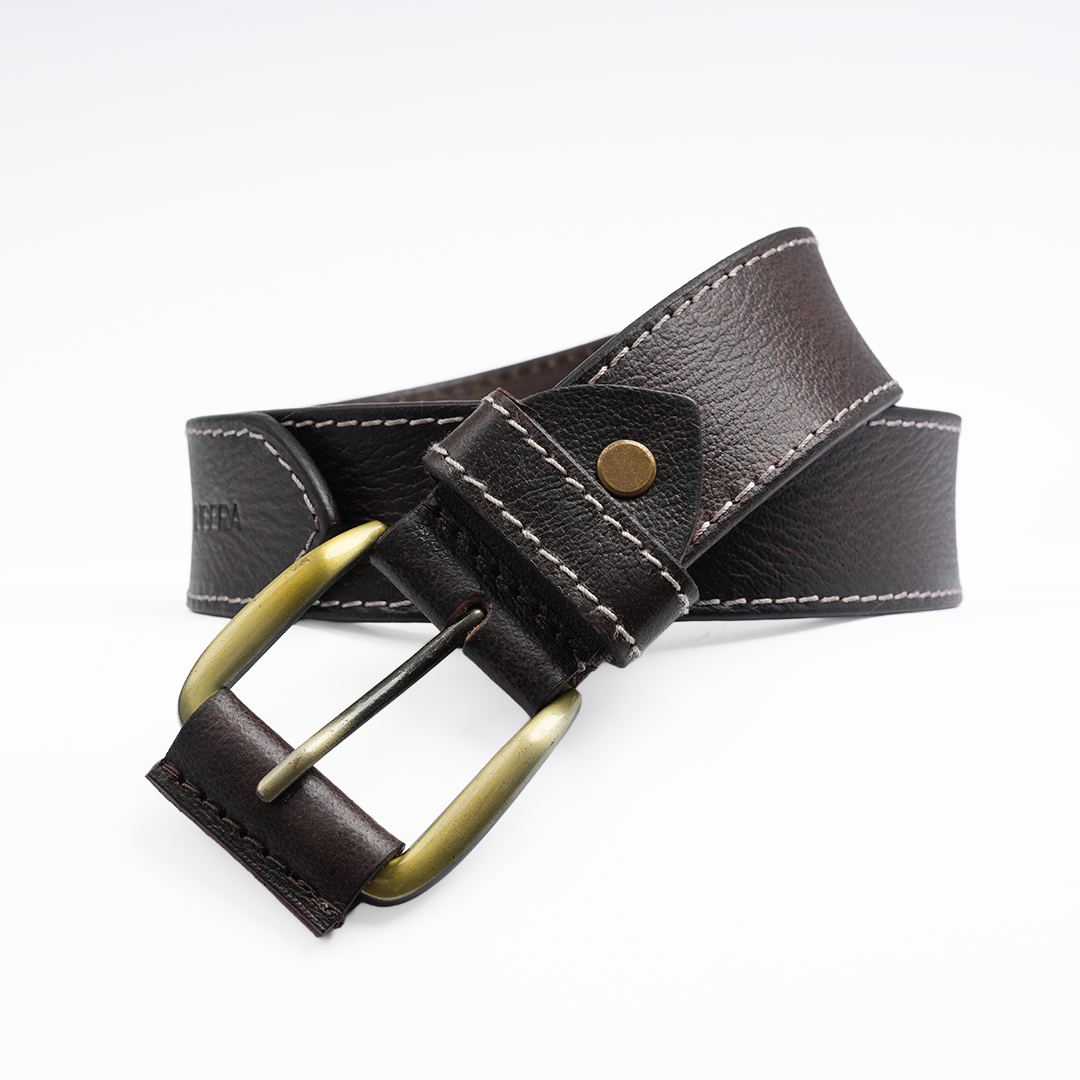 Italian Leather Gents Casual Belt