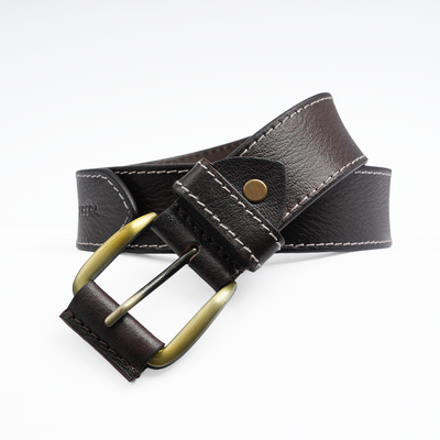 Italian Leather Gents Casual Belt