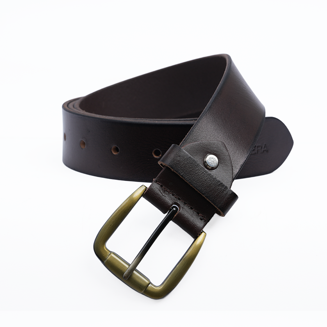 Italian Leather Gents Casual Belt