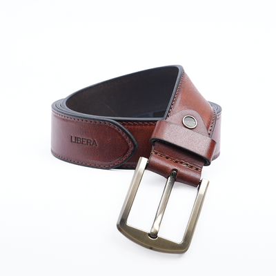 Italian Leather Gents Casual Belt