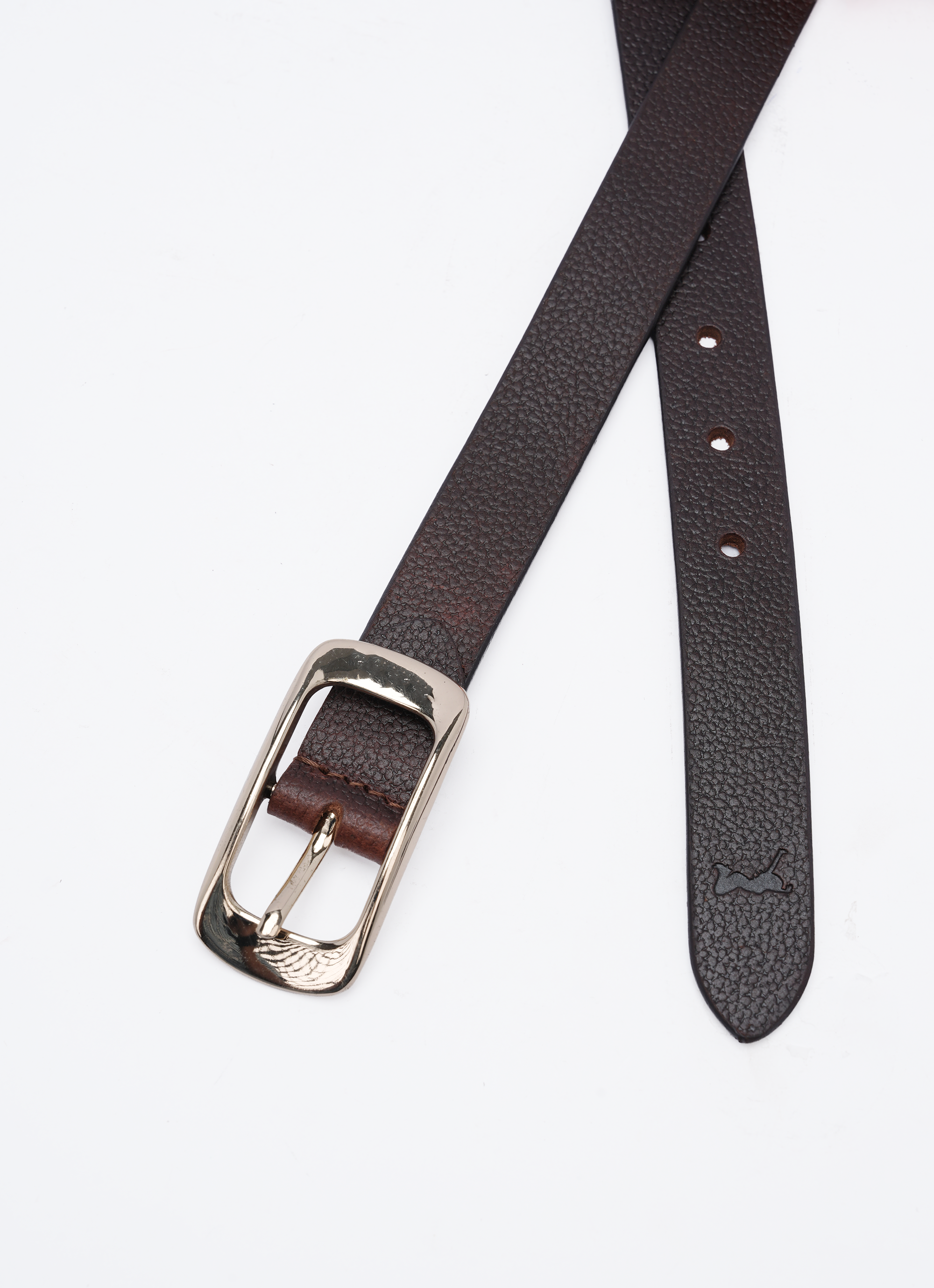 Ladies Casual Belt - Coffee Brown