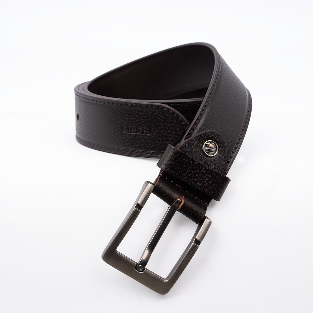 Italian Leather Gents Casual Belt