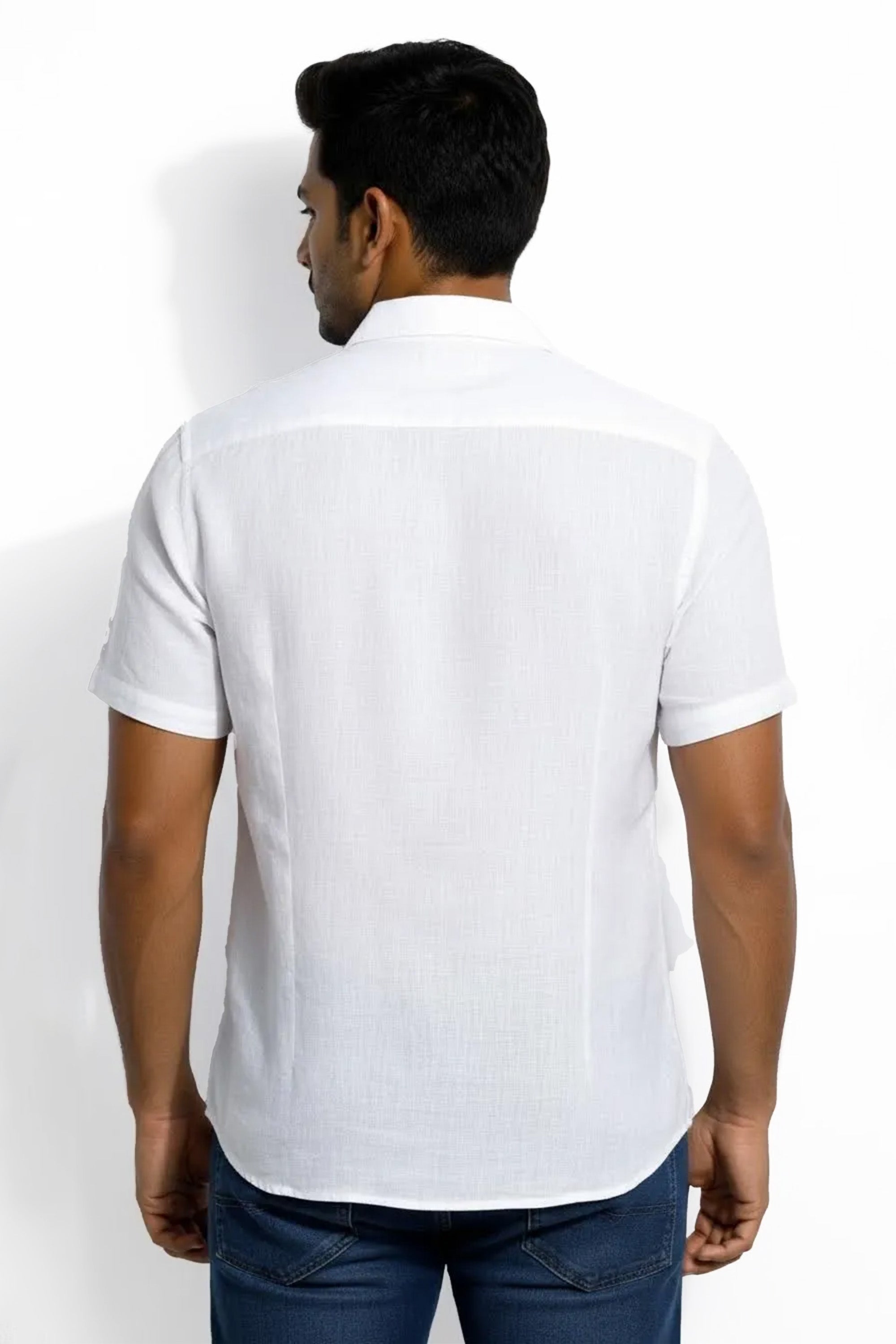 Slim Fit Premium Linen S/S Shirt