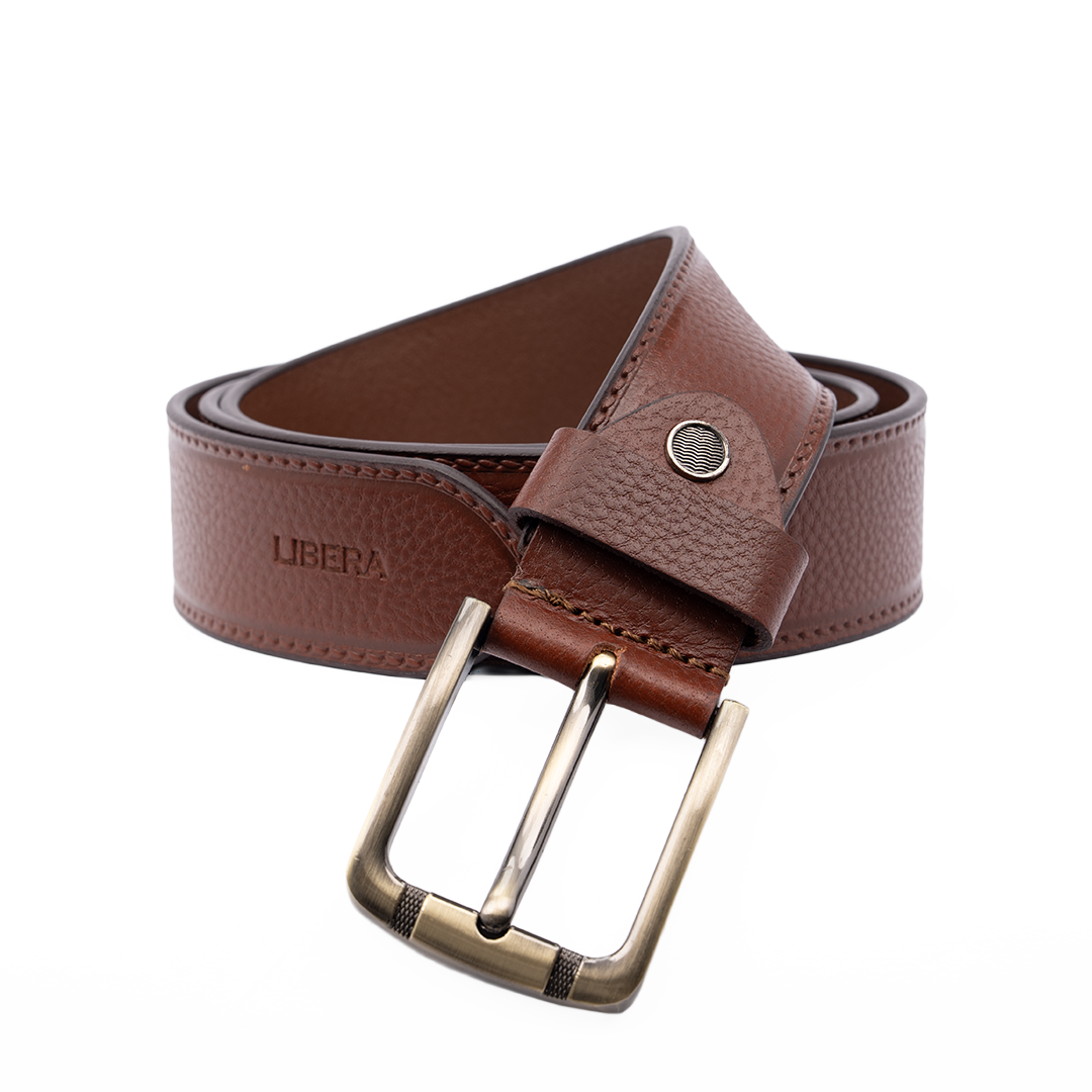 Italian Leather Gents Casual Belt