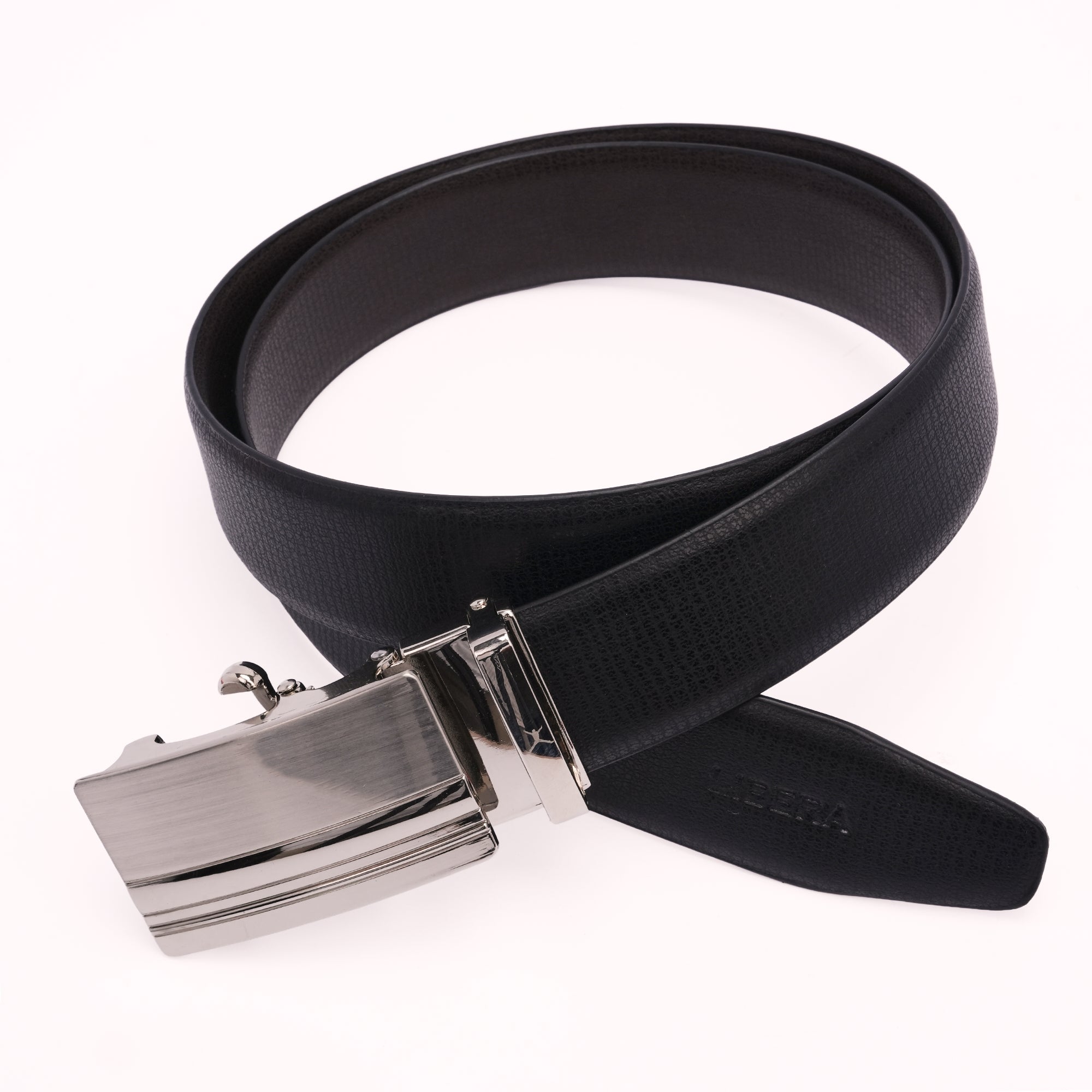 Genuine Leather Auto Lock Belt - Black | Dark Brown
