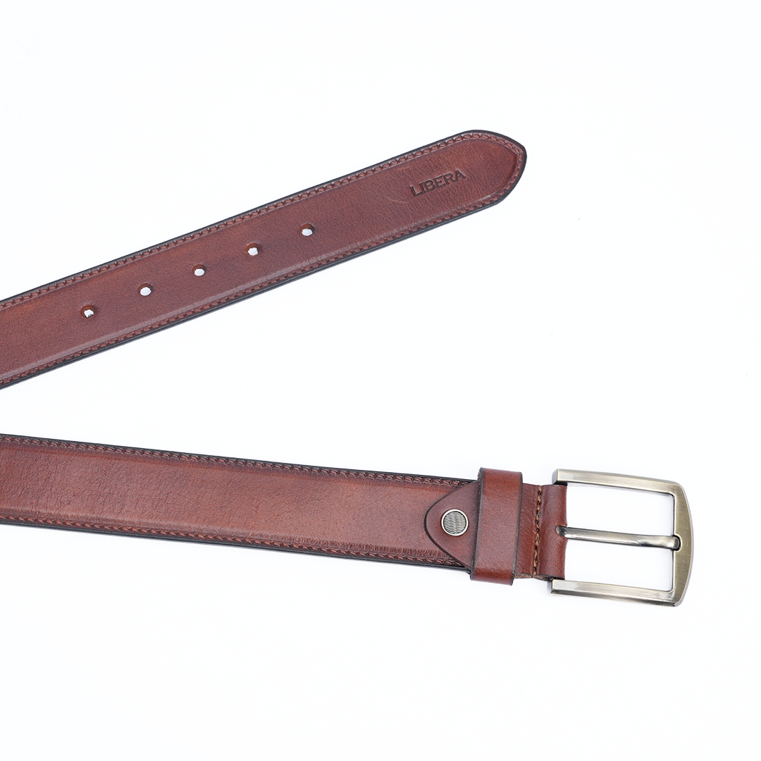 Italian Leather Gents Casual Belt