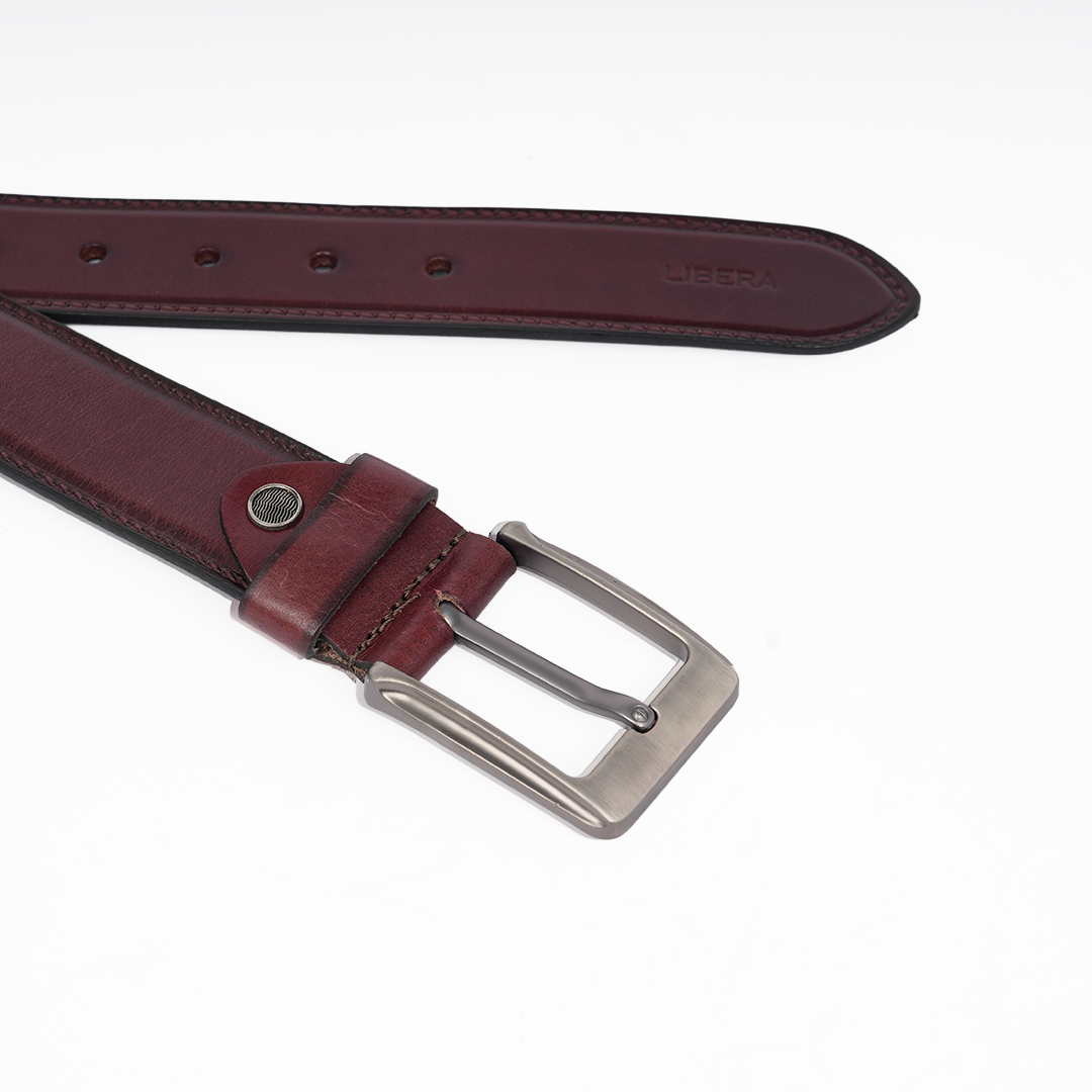 Italian Leather Gents Casual Belt