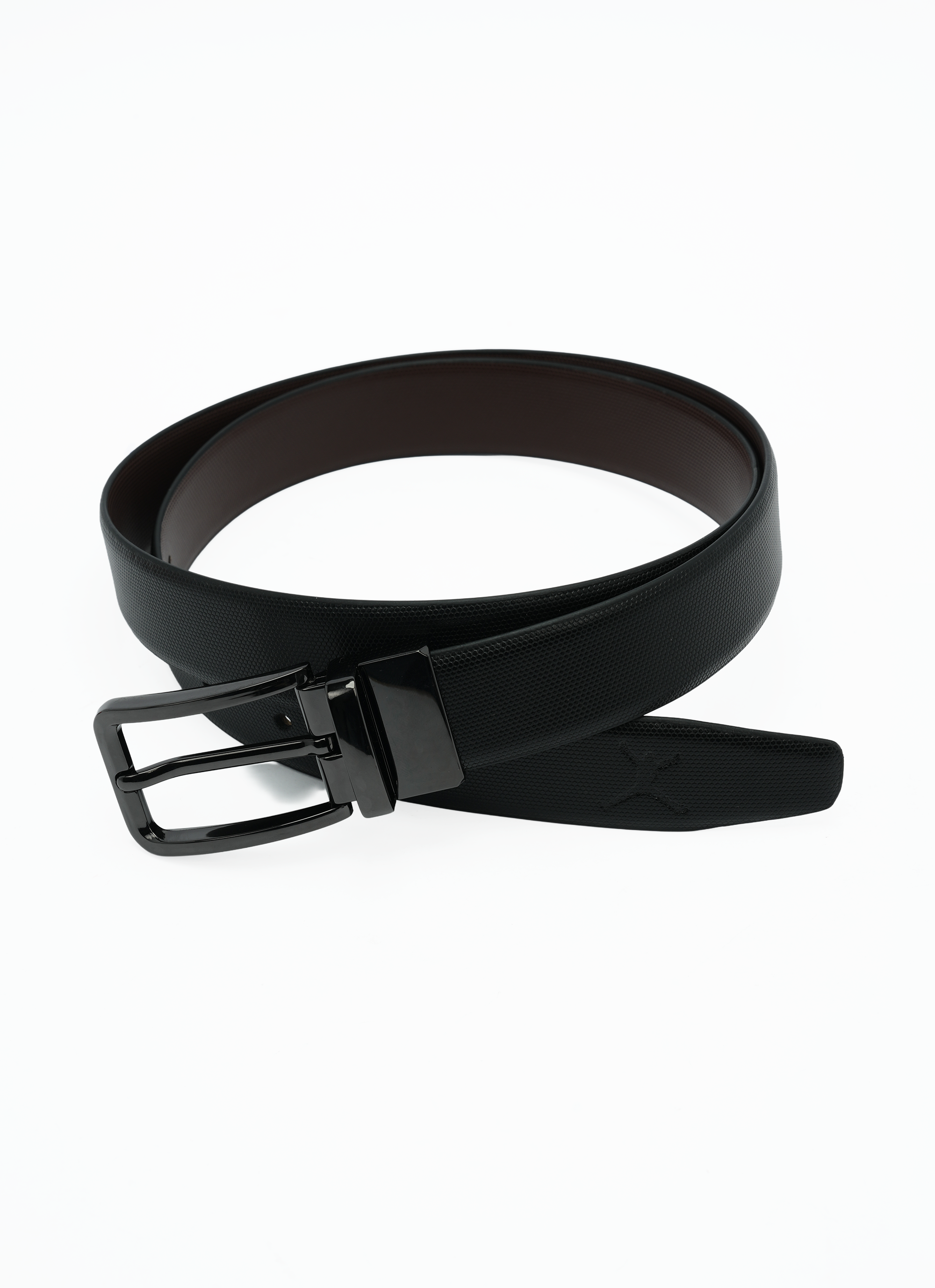 Ladies Formal Standard Lock Belt - Black | Coffee Brown