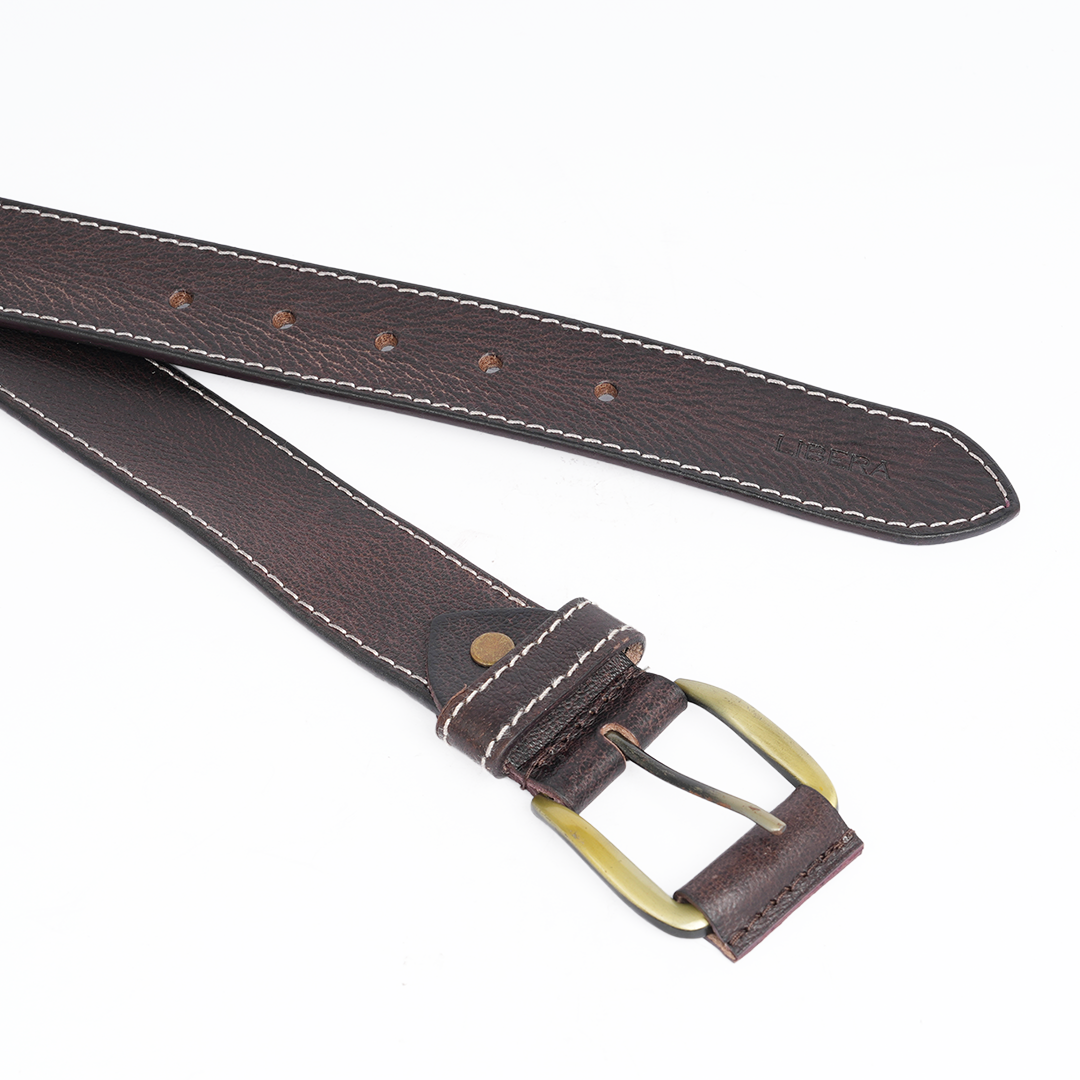 Italian Leather Gents Casual Belt