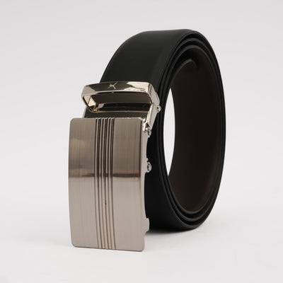 Genuine Leather Auto Lock Belt - Black | Brown
