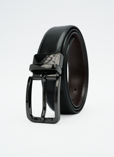 Ladies Formal Standard Lock Belt - Black | Coffee Brown