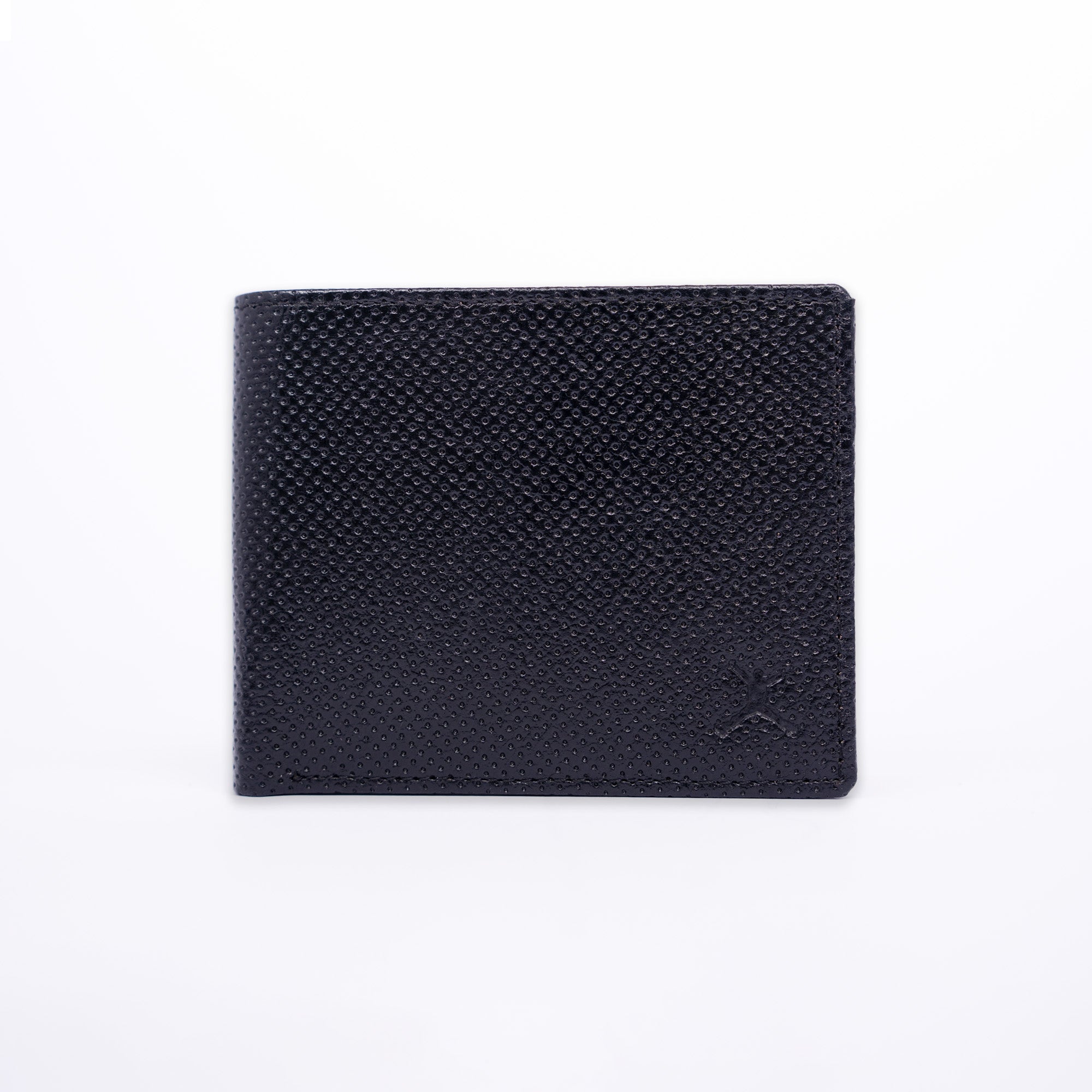 Genuine Leather RFID Wallet - Black
