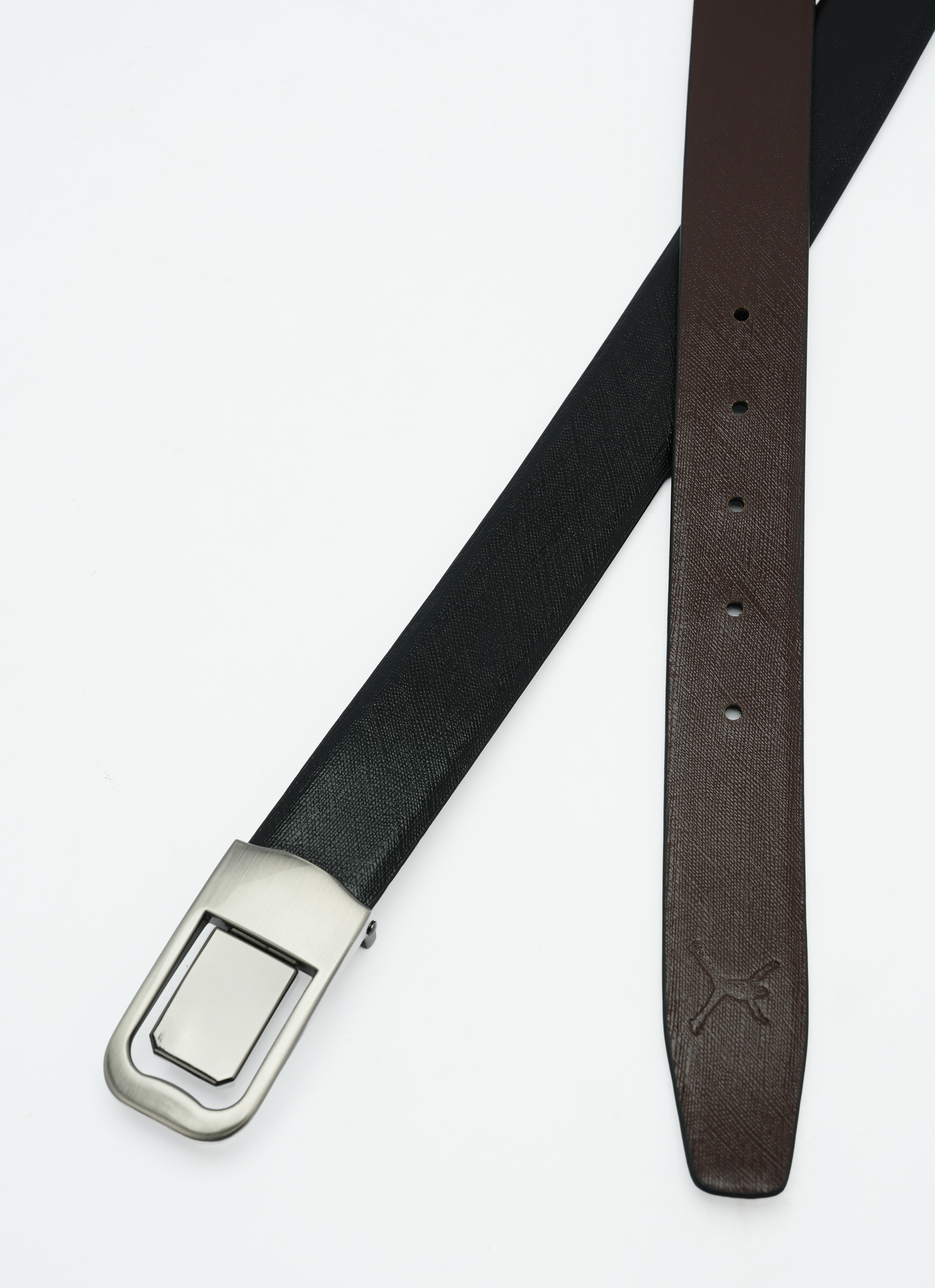 Ladies Formal Pin Lock Belt - Black | Coffee Brown