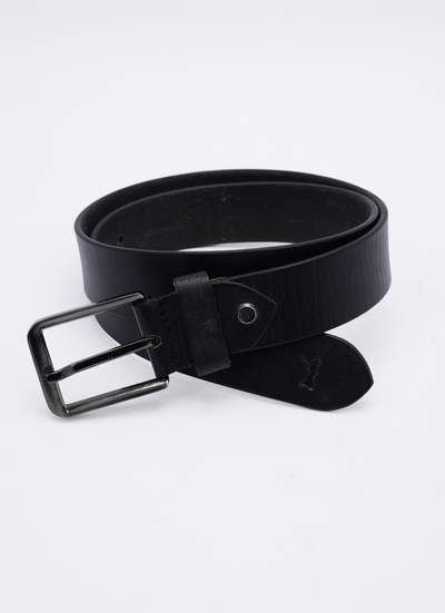 Ladies Casual Belt - Charcoal Black
