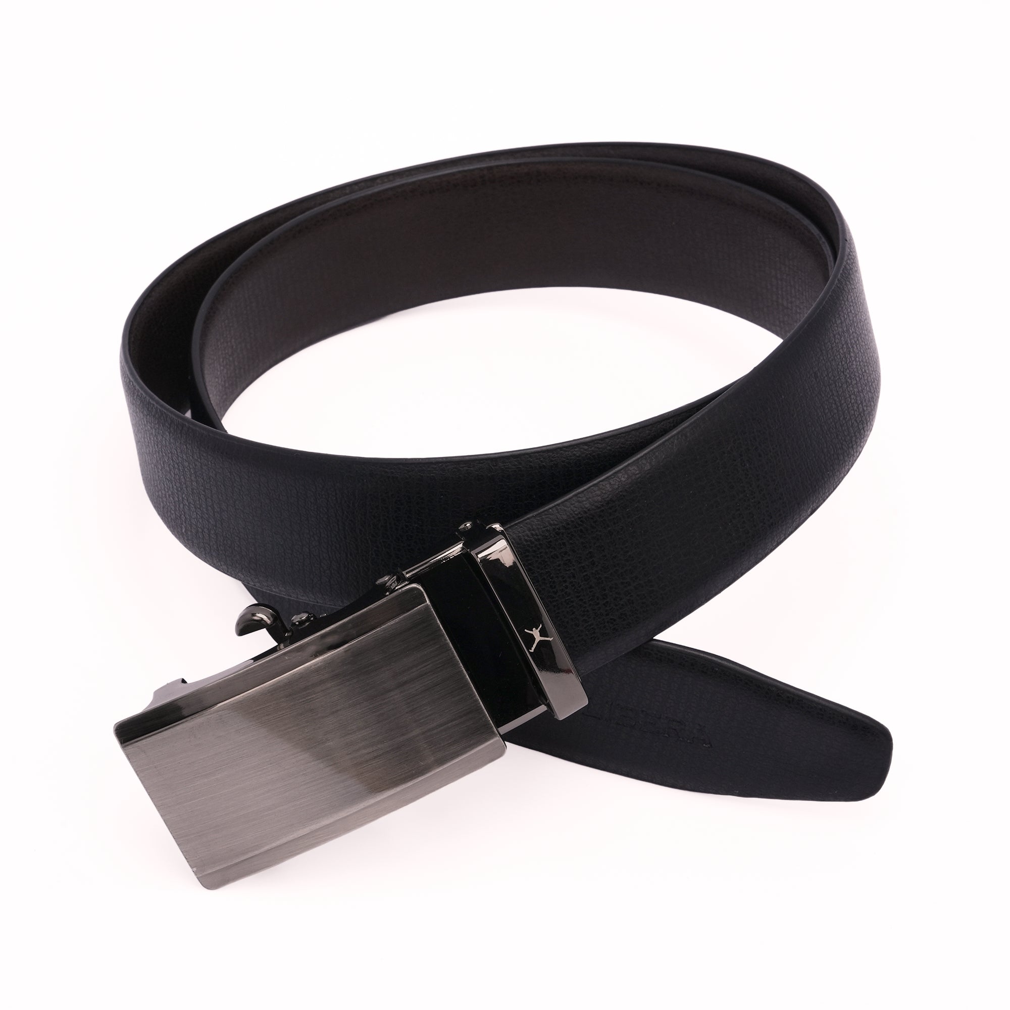 Genuine Leather Auto Lock Belt - Black | Dark Brown