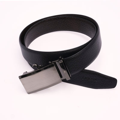 Genuine Leather Auto Lock Belt - Black | Brown