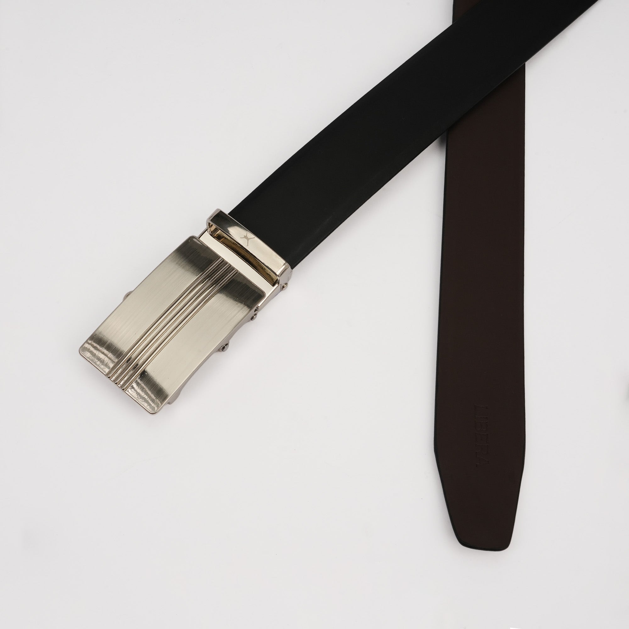 Genuine Leather Auto Lock Belt - Black | Brown