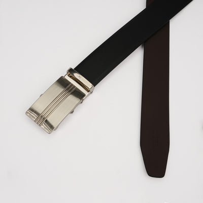 Genuine Leather Auto Lock Belt - Black | Brown