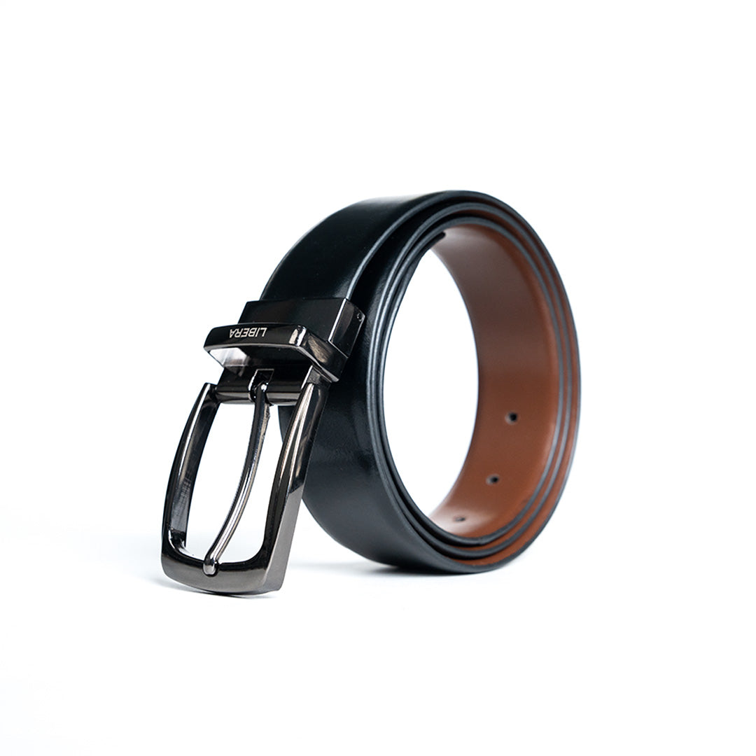 Reversible Standard Lock Belt - Black / Dark Tan