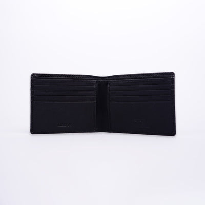 Genuine Leather RFID Wallet - Black