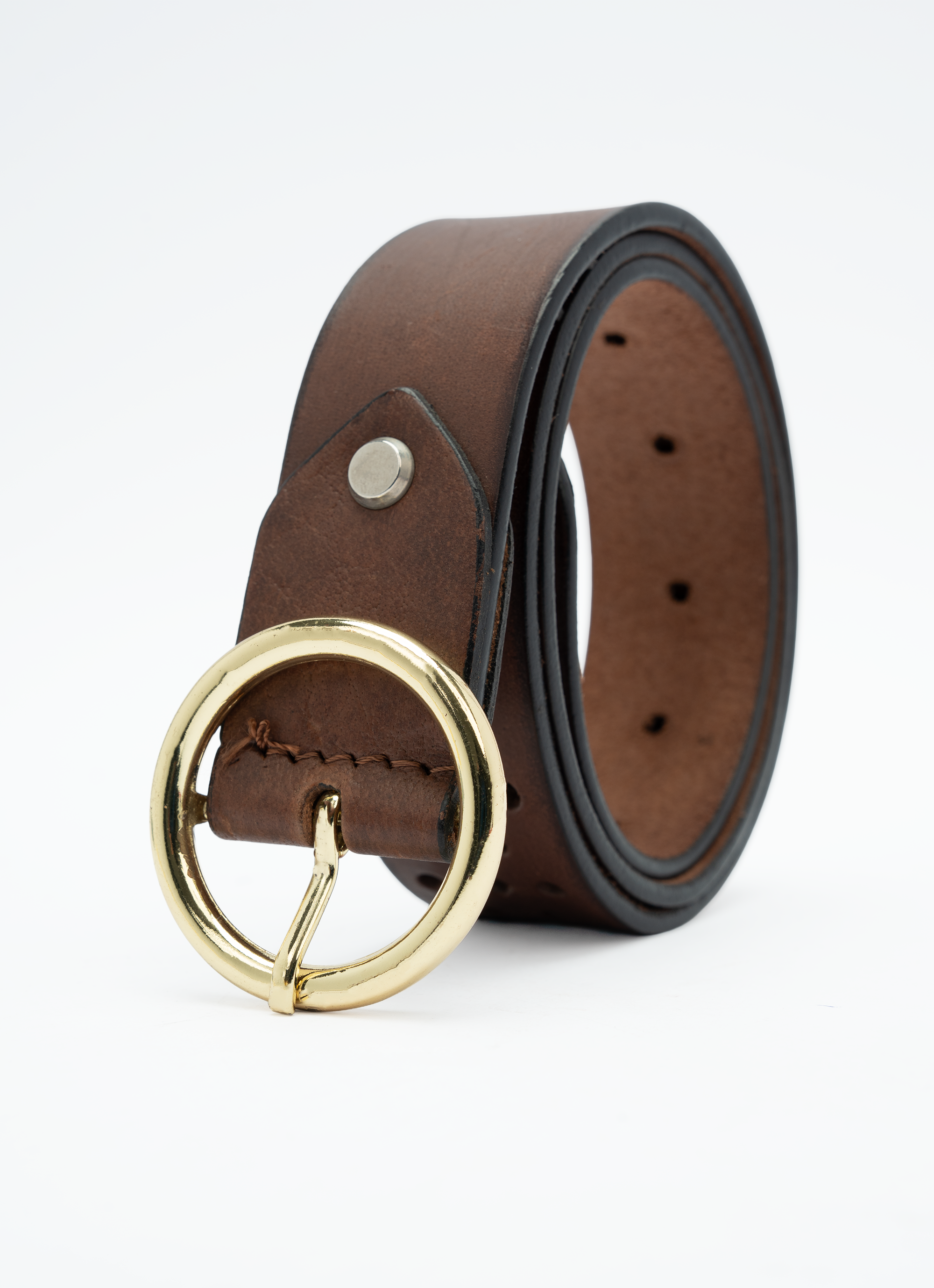 Ladies Casual Belt - Brown