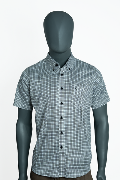 Slim Fit  Check Shirt - S/S