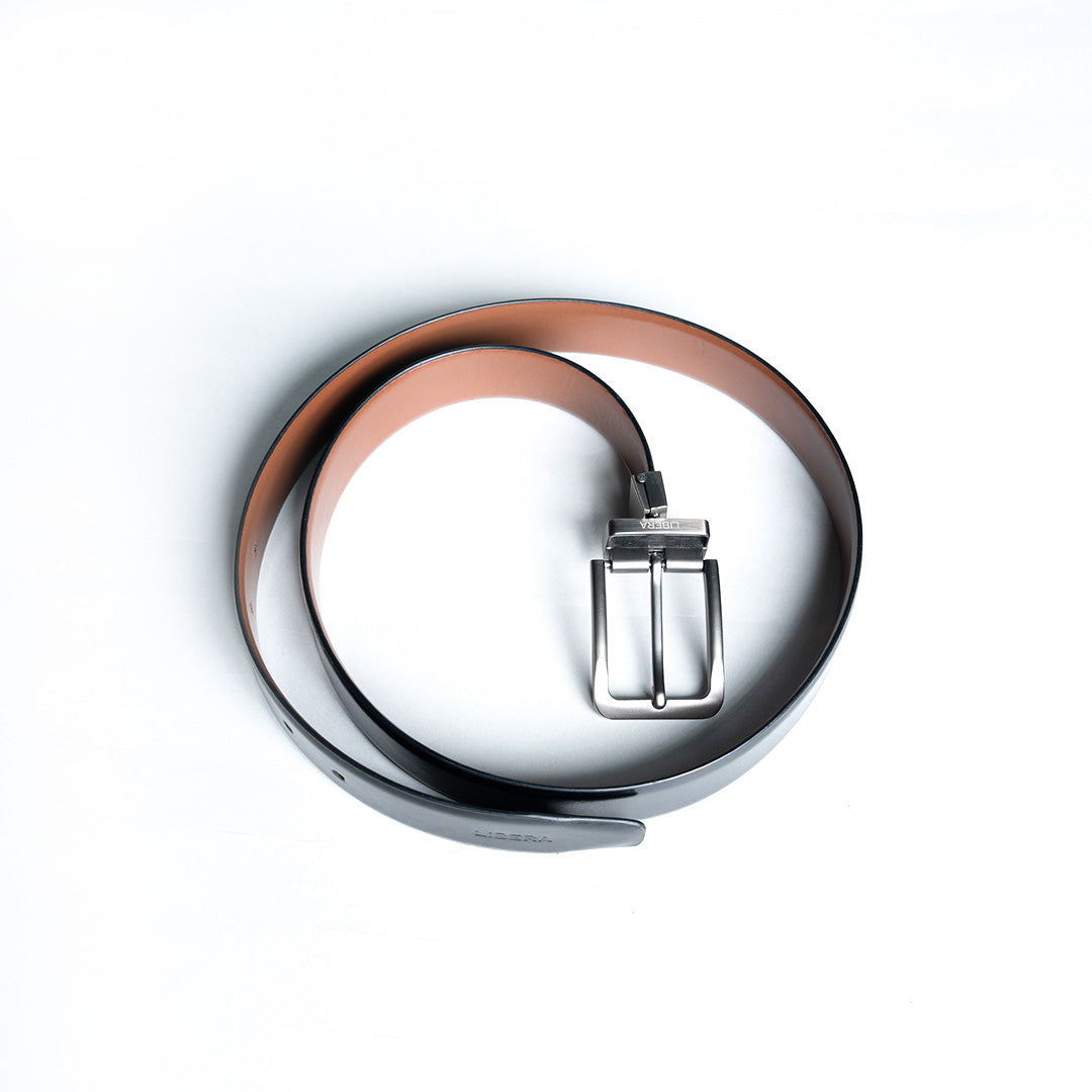 Reversible Standard Lock Belt - Black / Light Tan