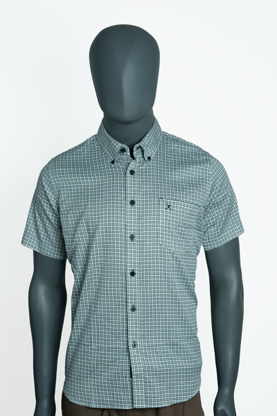 Slim Fit  Check Shirt - S/S