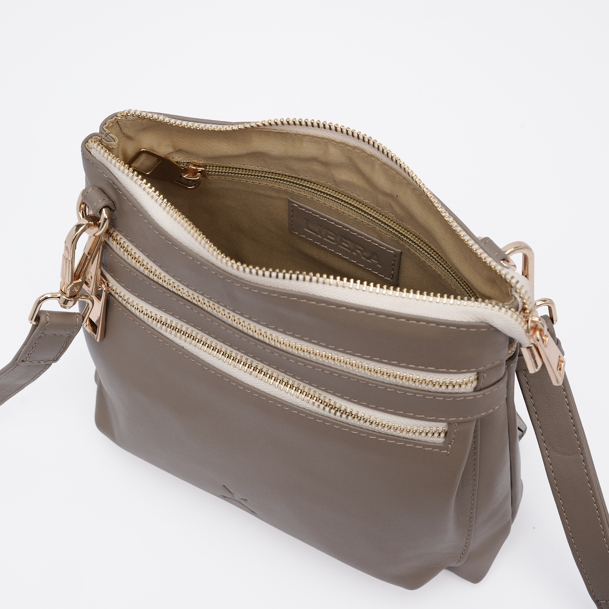 Italian Leather Crossbody Bag