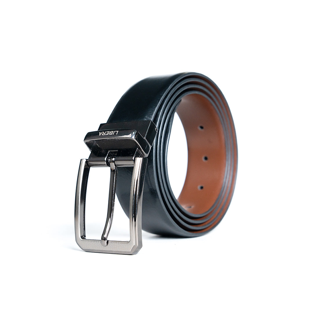 Reversible Standard Lock Belt - Black / Light Tan