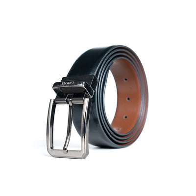 Reversible Standard Lock Belt - Black / Light Tan