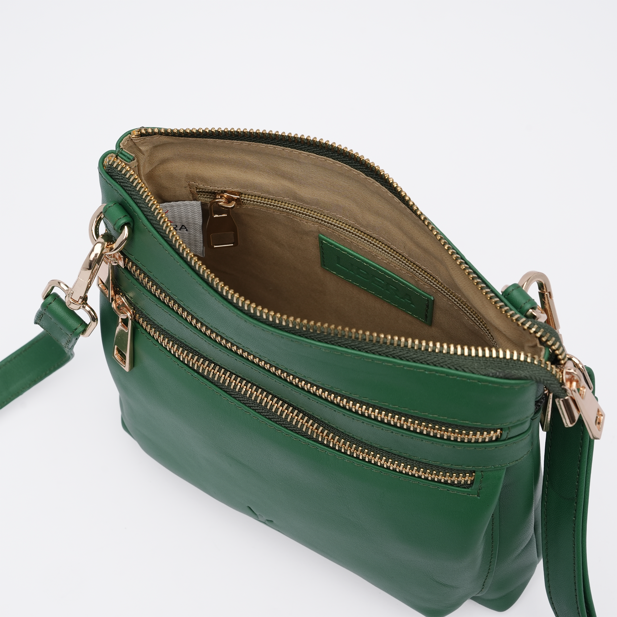 Italian Leather Crossbody Bag