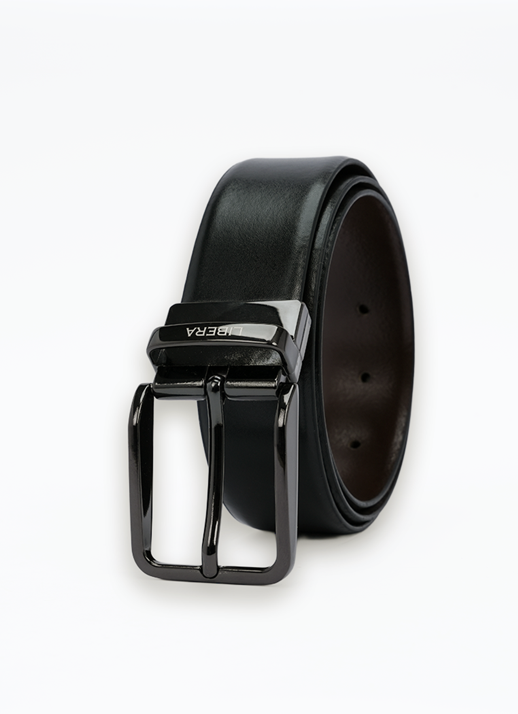 Reversible Standard Lock Belt - Black & Coffee Brown