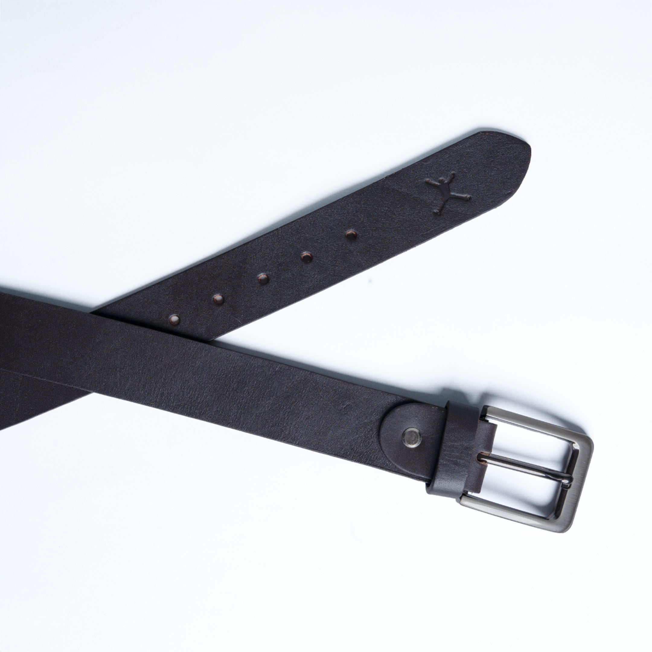 Gents Casual Leather Belt - Coffee Brown