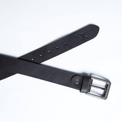 Gents Casual Leather Belt - Coffee Brown