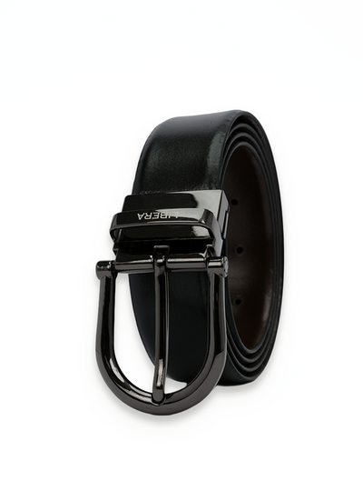 Reversible Standard Lock Belt - Black & Coffee Brown