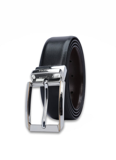Reversible Standard Lock Belt - Black & Coffee Brown