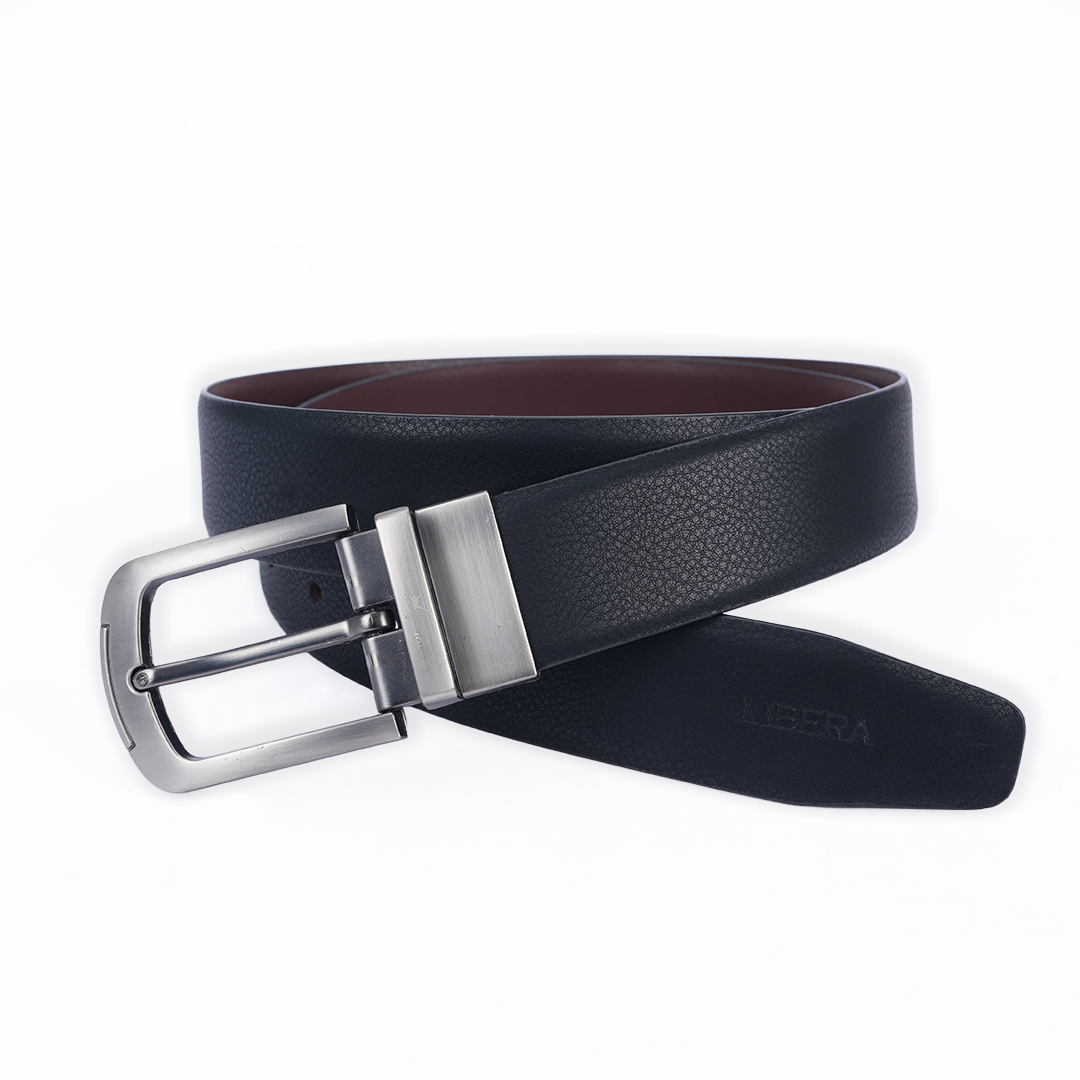 Genuine Leather Reversible Standard Lock Belt - Black | Brown